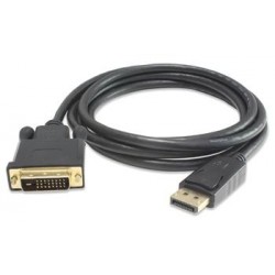 PremiumCord DisplayPort na DVI kabel 5m M/M