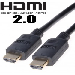 HDMI 2.0 High Speed + Ethernet kabel, 3 metry