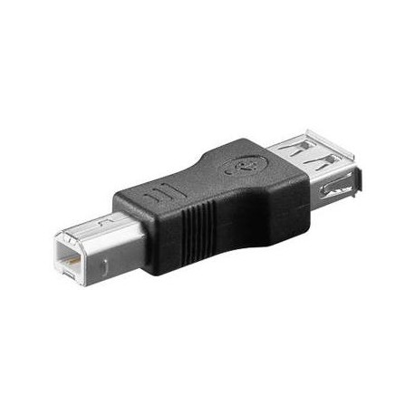 PremiumCord USB redukce A-B,Female/Male