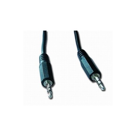Kabel přípojný jack 3,5mm M/M, 1,2m, audio