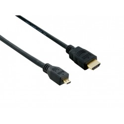 4World Kabel HDMI-Mini HDMI 1.3 19M-19M 3.0m Black