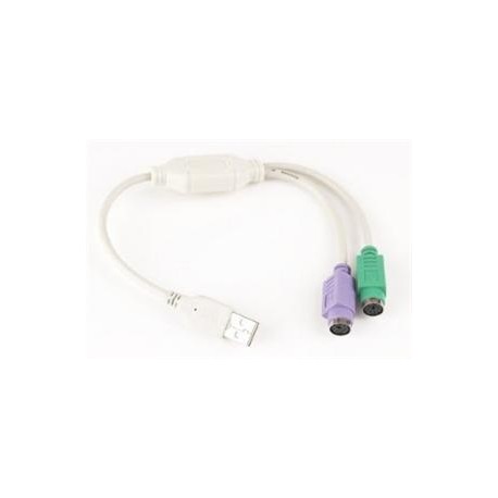 GEMBIRD Kabel adapter USB-2xPS/2 30 cm