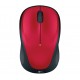 myš Logitech Wireless Mouse M235 nano, červená