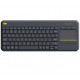 Logitech Wireless Touch Keyboard K400 plus, USB,US