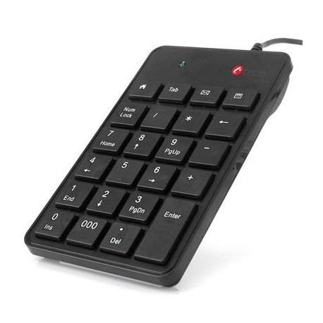 C-TECH KBN-01, numerická, 23 kláves,USB slim black