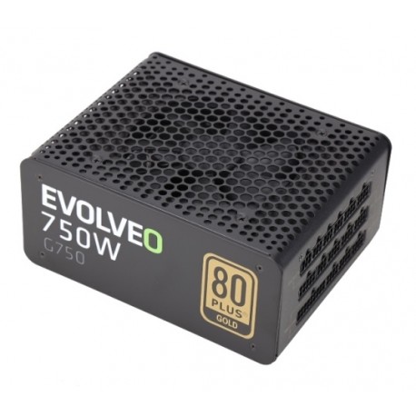 EVOLVEO G750 zdroj 750W, eff 91%, 80+ GOLD, aPFC,