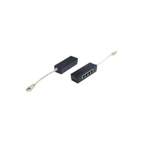 ISDN adapter STP 1 na 4 porty RJ45