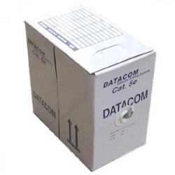 DATACOM FTP Cat5e PVC kabel 305m (licna) šedý