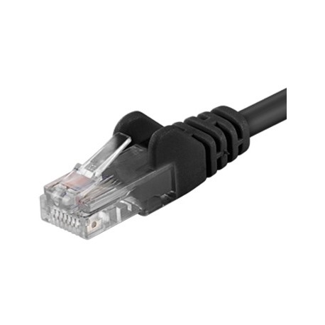 PremiumCord Patch kabel UTP RJ45-RJ45 level 5e 2m černá