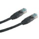 DATACOM Patch cord UTP Cat6 5m černý