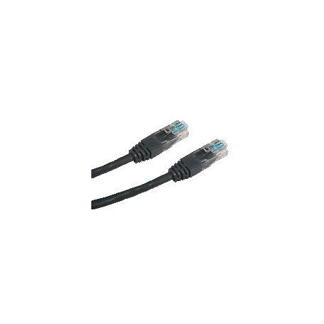 DATACOM Patch cord UTP Cat6 5m černý