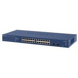 NETGEAR 24xGbE + 2xSFP, IPv6, GS724T