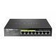 D-Link DGS-1008P 8x 1000 Desktop Switch,4PoE port