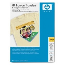 HP Iron-On T-Shirt Transfers, A4, 170g, 12 ks