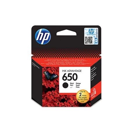 HP 650 černá inkoustová kazeta, CZ101AE