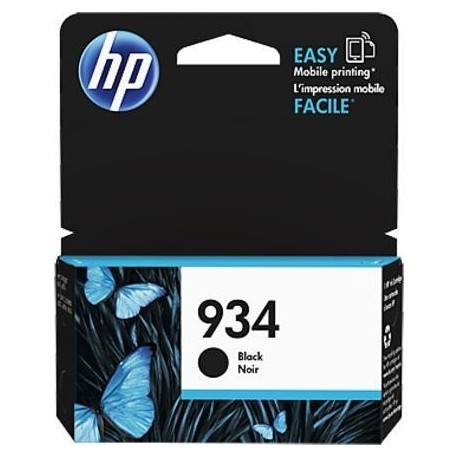 HP 934 černá inkoustová kazeta, C2P19AE