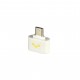 WE Adaptér OTG USB 2.0 Micro USB M - USB F White