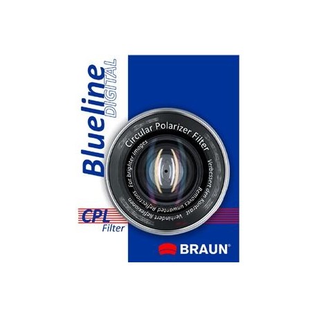 BRAUN C-PL polarizační filtr BlueLine - 55 mm