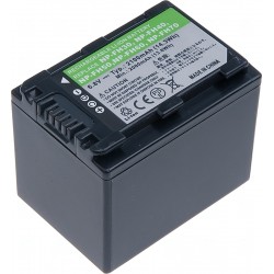 Baterie T6 power Sony NP-FH70, 2100mAh, šedá