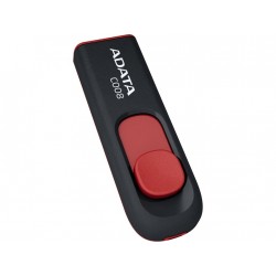 32GB USB ADATA C008 černo/červená (potisk)