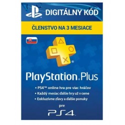 PlayStation Plus Card Hang 90 Days pro SK PS Store