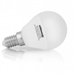 WE LED žárovka SMD2835 B45 E14 5W bílá mléčná