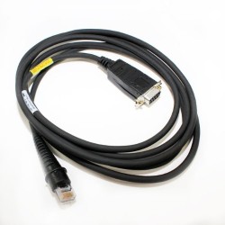 Honeywell RS232 cable TTL,con.D9pinF, power on pin 9