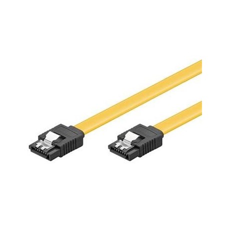 PremiumCord 0,5m SATA 3.0 datový kabel 1.5GBs / 3GBs / 6GBs, kov.západka