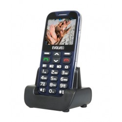 EVOLVEO EasyPhone XD, telefon pro seniory, modrý